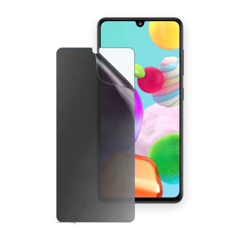 SAMSUNG Galaxy A41 Uyumlu Ön Yüzey Hayalet Privacy Hidrojel Ekran Koruyucu