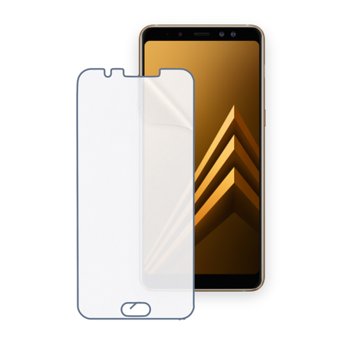SAMSUNG Galaxy A8 Duos Uyumlu Ön Yüzey Nano Şeffaf Hidrojel Ekran Koruyucu