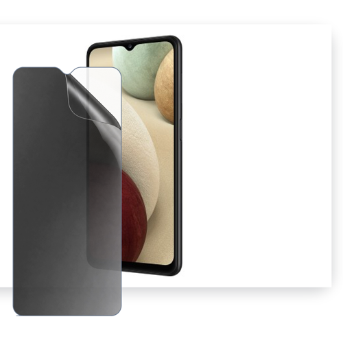 SAMSUNG Galaxy A12 (2020 December)(SM-A125F) Uyumlu Ön Yüzey Hayalet Privacy Hidrojel Ekran Koruyucu