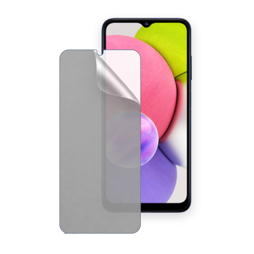 SAMSUNG Galaxy A03S Uyumlu Ön Yüzey Mat Hidrojel Ekran Koruyucu