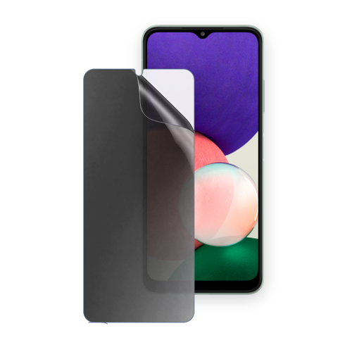 SAMSUNG Galaxy A22S Uyumlu Ön Yüzey Hayalet Privacy Hidrojel Ekran Koruyucu