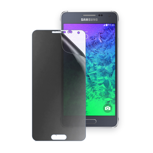 SAMSUNG Galaxy Alpha Uyumlu Ön Yüzey Hayalet Privacy Hidrojel Ekran Koruyucu