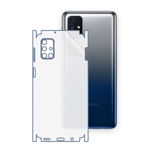 SAMSUNG Galaxy M31S Uyumlu Fullbody Arka Kaplama Hidrojel Koruyucu Film