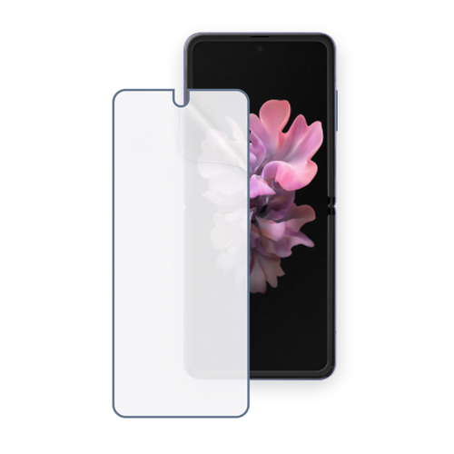 SAMSUNG Galaxy Z Flip(SM-F7000) Uyumlu Ön Yüzey Nano Şeffaf Hidrojel Ekran Koruyucu