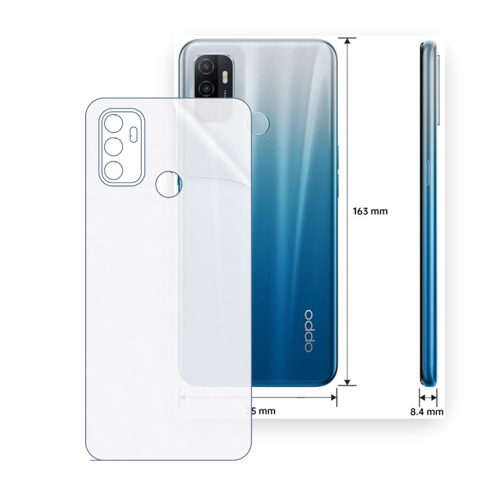 OPPO A53S Uyumlu Arka Yüzey Hidrojel Koruyucu Film