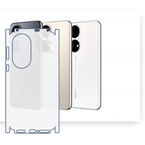HUAWEI P50 Uyumlu Fullbody Arka Kaplama Hidrojel Koruyucu Film