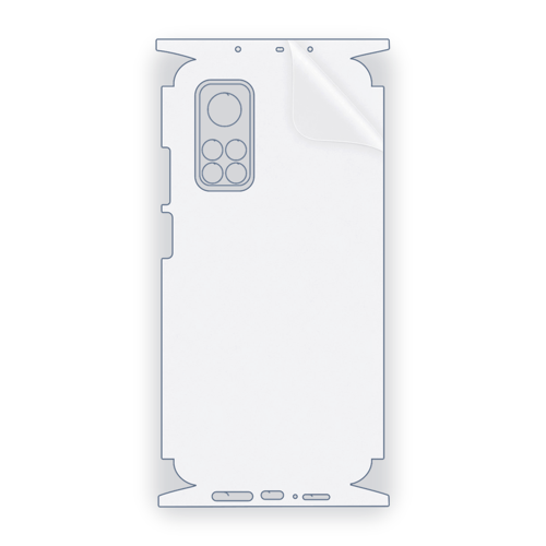 Xiaomi 10 T Uyumlu Fullbody Arka Kaplama Hidrojel Koruyucu Film