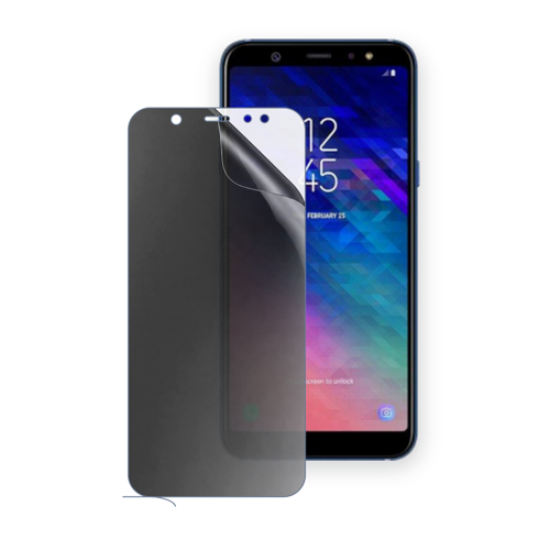 SAMSUNG Galaxy A6 Plus (2018) Uyumlu Ön Yüzey Hayalet Privacy Hidrojel Ekran Koruyucu