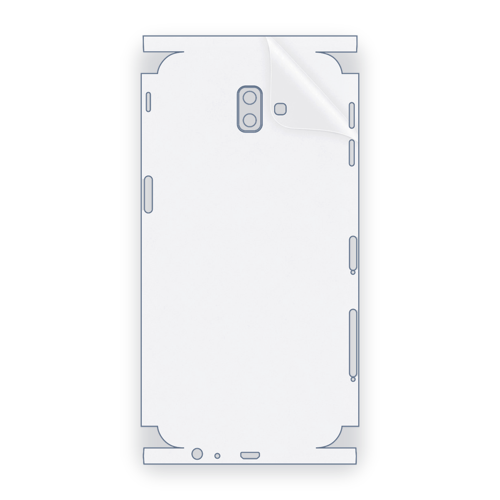 SAMSUNG Galaxy J6 Plus Uyumlu Fullbody Arka Kaplama Hidrojel Koruyucu Film