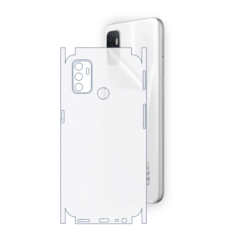 OPPO A53(2020) Uyumlu Fullbody Arka Kaplama Hidrojel Koruyucu Film