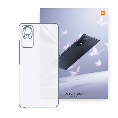 Xiaomi Civi Uyumlu Arka Yüzey Hidrojel Koruyucu Film