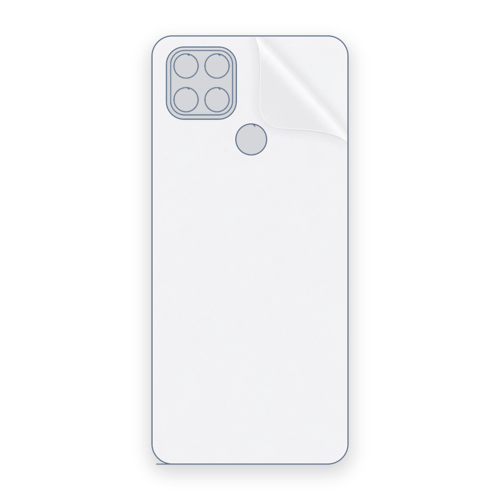 OPPO A35 Uyumlu Arka Yüzey Hidrojel Koruyucu Film