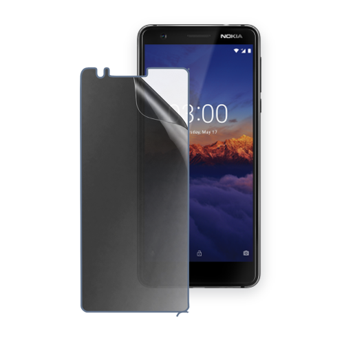 NOKIA 3.1 Uyumlu Ön Yüzey Hayalet Privacy Hidrojel Ekran Koruyucu