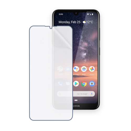 NOKIA 3.2 Uyumlu Ön Yüzey Nano Şeffaf Hidrojel Ekran Koruyucu