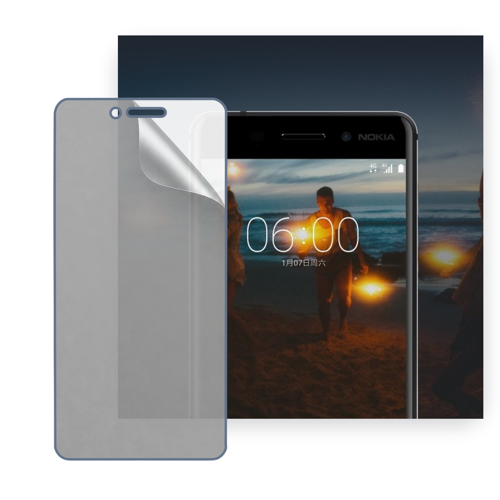 NOKIA 6 (2018) Uyumlu Ön Yüzey Mat Hidrojel Ekran Koruyucu