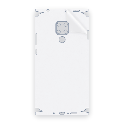 HUAWEI Mate 20 X Uyumlu Fullbody Arka Kaplama Hidrojel Koruyucu Film