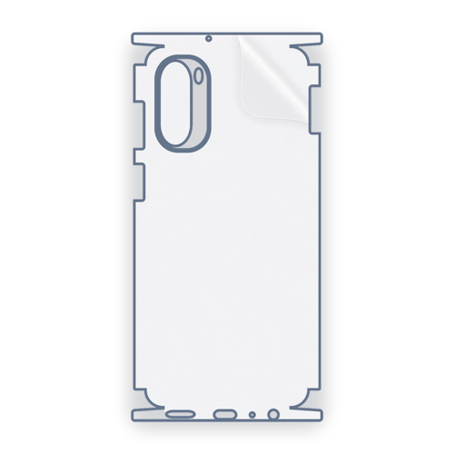 MOTOROLA Moto G62 5G Uyumlu Fullbody Arka Kaplama Hidrojel Koruyucu Film