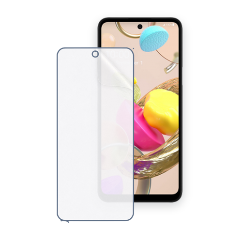 LG K42 Uyumlu Ön Yüzey Nano Şeffaf Hidrojel Ekran Koruyucu