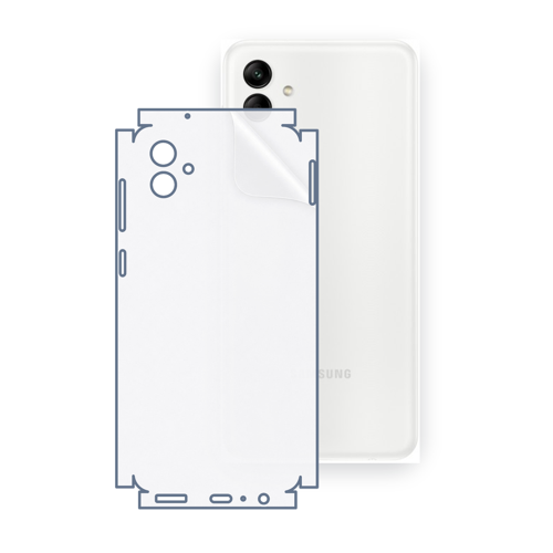 SAMSUNG Galaxy A04 Uyumlu Fullbody Arka Kaplama Hidrojel Koruyucu Film