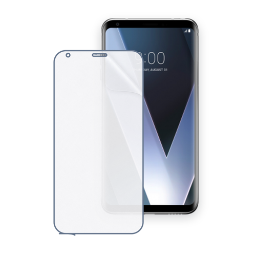 LG V30 Plus Uyumlu Ön Yüzey Nano Şeffaf Hidrojel Ekran Koruyucu