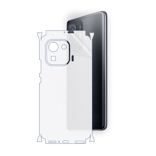 Xiaomi 11 Pro Uyumlu Fullbody Arka Kaplama Hidrojel Koruyucu Film