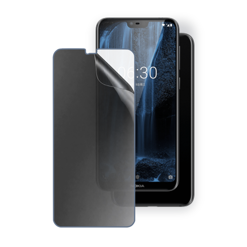 NOKIA X6 Uyumlu Ön Yüzey Hayalet Privacy Hidrojel Ekran Koruyucu