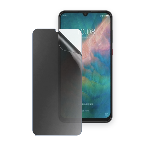 ZTE Blade V10 Uyumlu Ön Yüzey Hayalet Privacy Hidrojel Ekran Koruyucu
