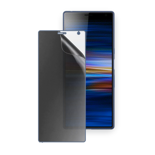 SONY Xperia 10 Plus Uyumlu Ön Yüzey Hayalet Privacy Hidrojel Ekran Koruyucu