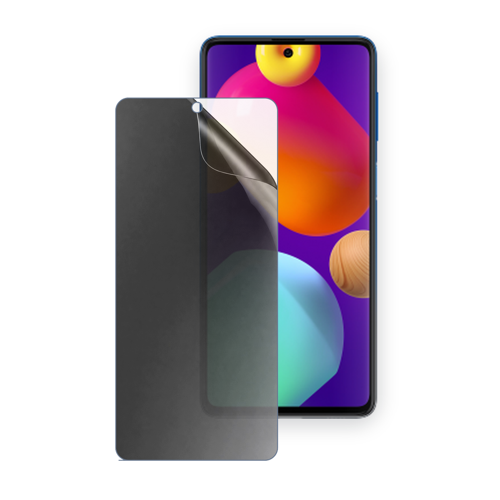 SAMSUNG Galaxy M62 Uyumlu Ön Yüzey Hayalet Privacy Hidrojel Ekran Koruyucu
