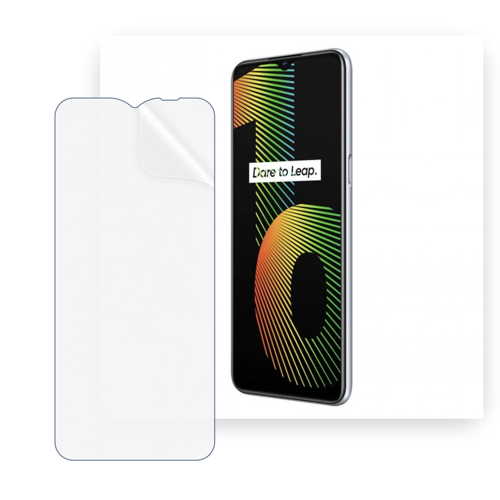 Realme Narzo 10 Uyumlu Ön Yüzey Nano Şeffaf Hidrojel Ekran Koruyucu