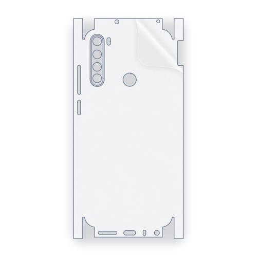 Redmi Note 8T Uyumlu Fullbody Arka Kaplama Hidrojel Koruyucu Film