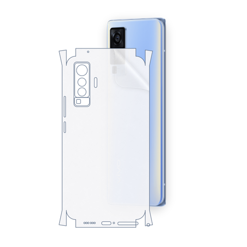 VIVO X50 Uyumlu Fullbody Arka Kaplama Hidrojel Koruyucu Film