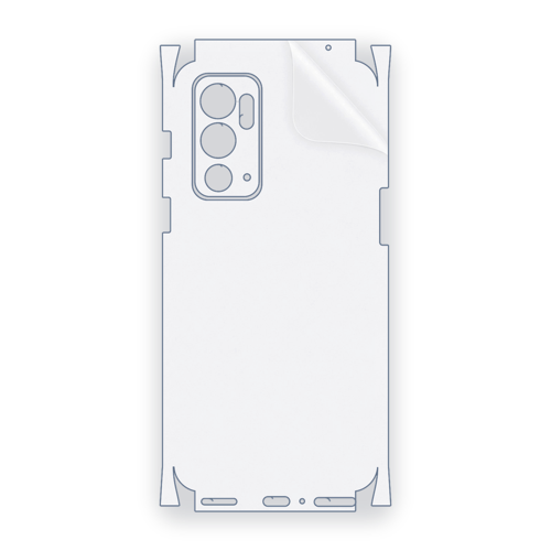 OnePlus 9RT Uyumlu Fullbody Arka Kaplama Hidrojel Koruyucu Film
