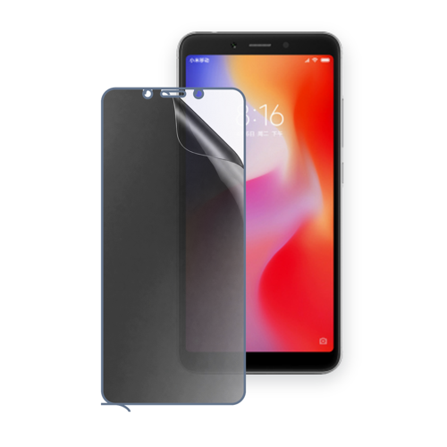Redmi 6A Uyumlu Ön Yüzey Hayalet Privacy Hidrojel Ekran Koruyucu