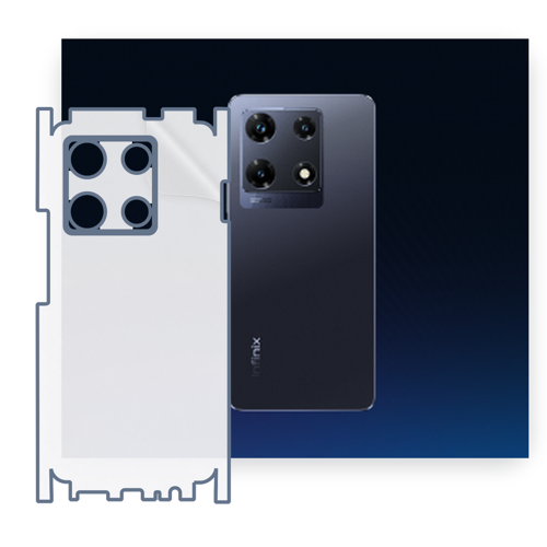 Infinix note 30 pro Uyumlu Fullbody Arka Kaplama Hidrojel Koruyucu Film