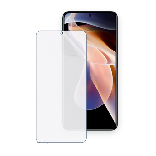 Redmi Note 11 Pro+ Uyumlu Ön Yüzey Nano Şeffaf Hidrojel Ekran Koruyucu