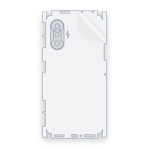 Redmi K40 games Uyumlu Fullbody Arka Kaplama Hidrojel Koruyucu Film