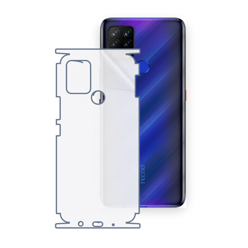 TECNO Pova Uyumlu Fullbody Arka Kaplama Hidrojel Koruyucu Film