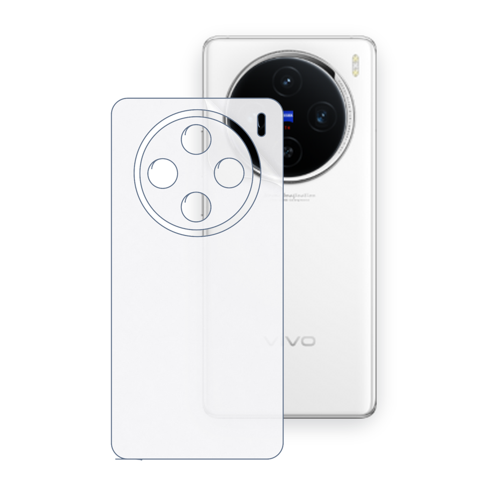 VIVO X100 Uyumlu Arka Yüzey Hidrojel Koruyucu Film