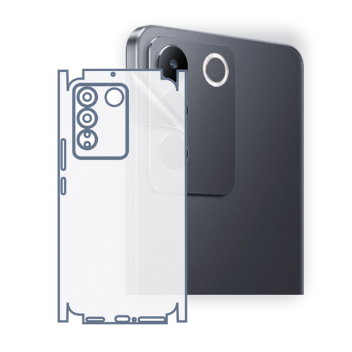 VIVO V27e Uyumlu Fullbody Arka Kaplama Hidrojel Koruyucu Film