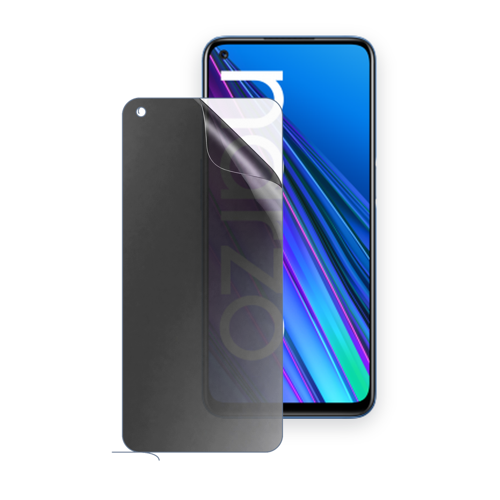 Realme Narzo 30 5G Uyumlu Ön Yüzey Hayalet Privacy Hidrojel Ekran Koruyucu