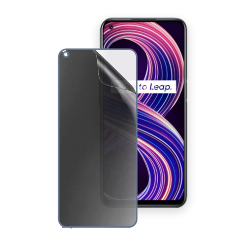 Realme 8 5G Uyumlu Ön Yüzey Hayalet Privacy Hidrojel Ekran Koruyucu