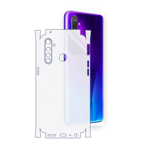 Realme 5 Pro Uyumlu Fullbody Arka Kaplama Hidrojel Koruyucu Film