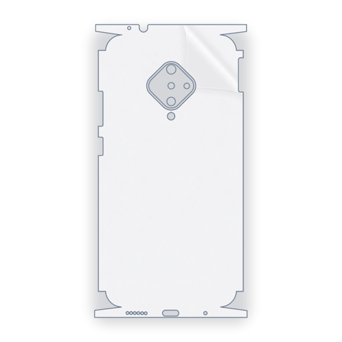 VIVO S1 Pro Overseas edition Uyumlu Fullbody Arka Kaplama Hidrojel Koruyucu Film