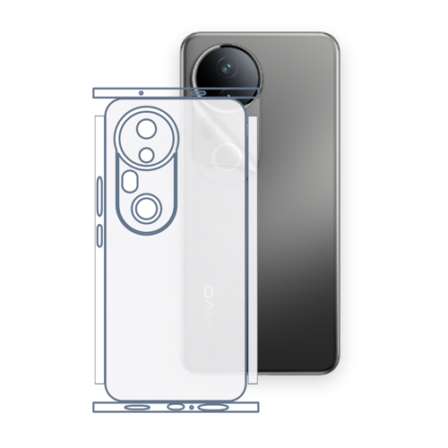 VIVO S20 Pro Uyumlu Fullbody Arka Kaplama Hidrojel Koruyucu Film