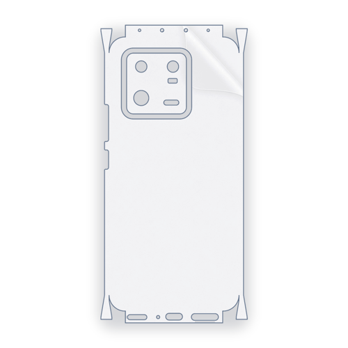 Xiaomi 13 Pro Uyumlu Fullbody Arka Kaplama Hidrojel Koruyucu Film
