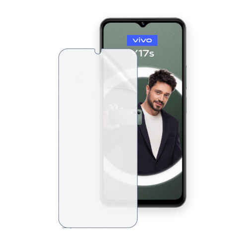 VIVO Y17s Uyumlu Ön Yüzey Nano Şeffaf Hidrojel Ekran Koruyucu