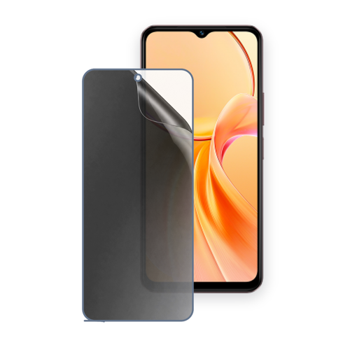VIVO Y28 5G Uyumlu Ön Yüzey Hayalet Privacy Hidrojel Ekran Koruyucu