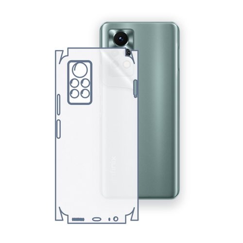 Infinix Note 11s Uyumlu Fullbody Arka Kaplama Hidrojel Koruyucu Film
