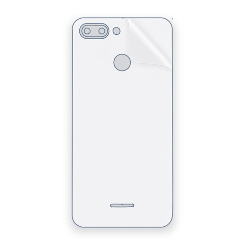 Redmi 6 Uyumlu Arka Yüzey Hidrojel Koruyucu Film